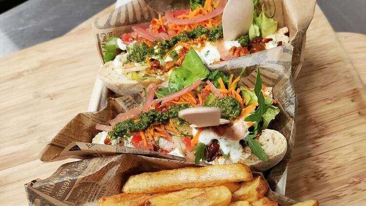 Sandwich à l'agneau