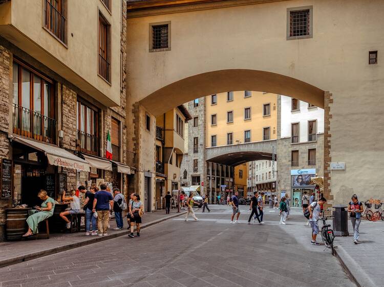 Via de’ Bardi and Via di San Niccolò