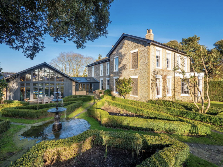 The manor house in Ingham