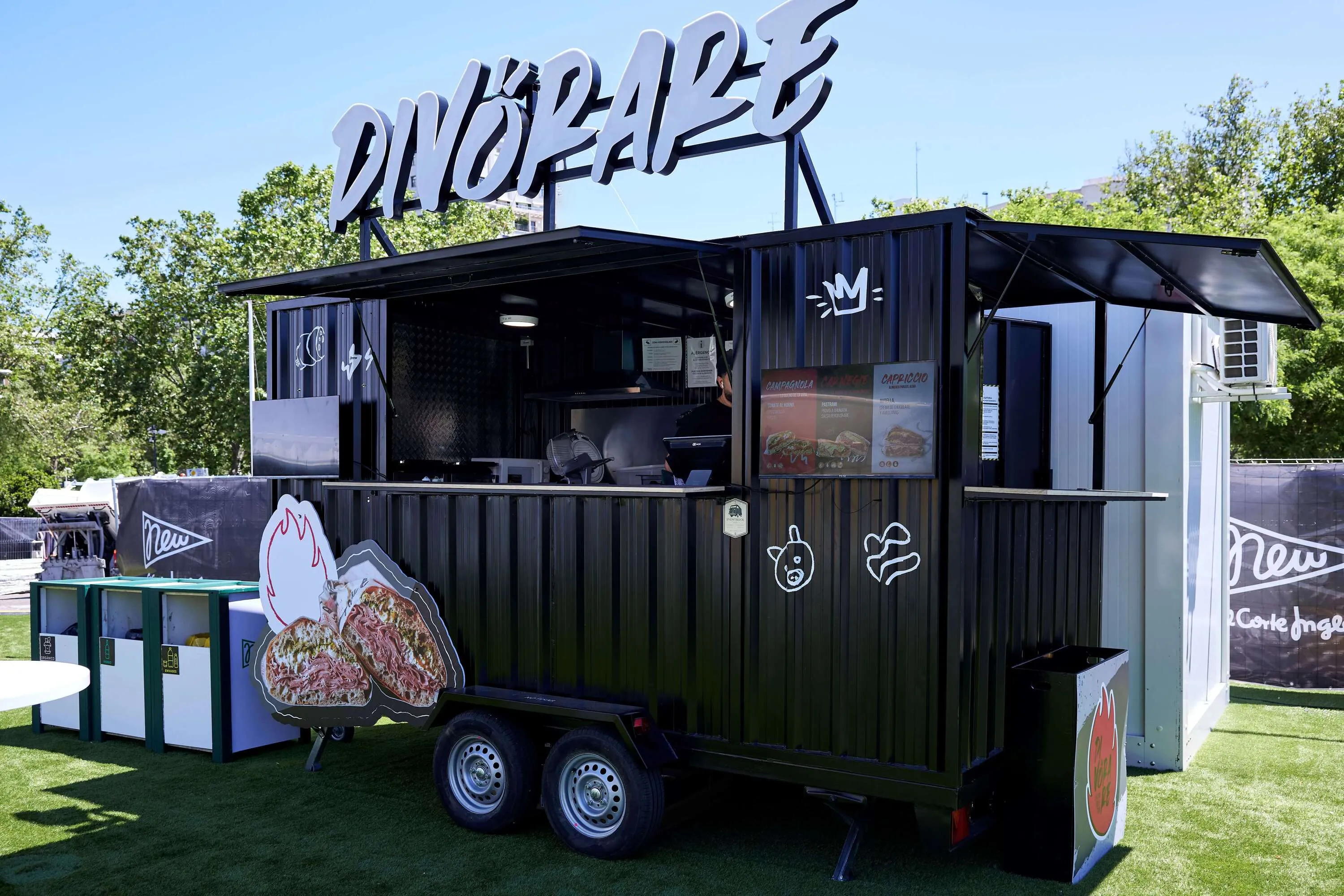 Foodtruck Divorare. El Corte Inglés