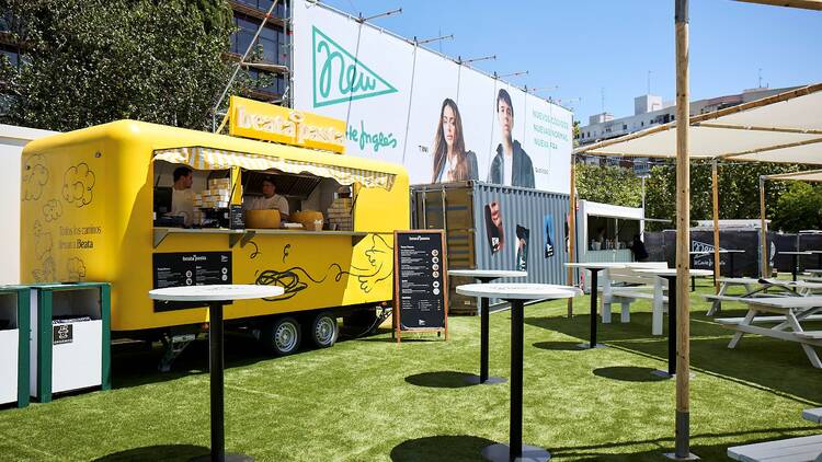 Food truck Beata Pasta. El Corte Inglés