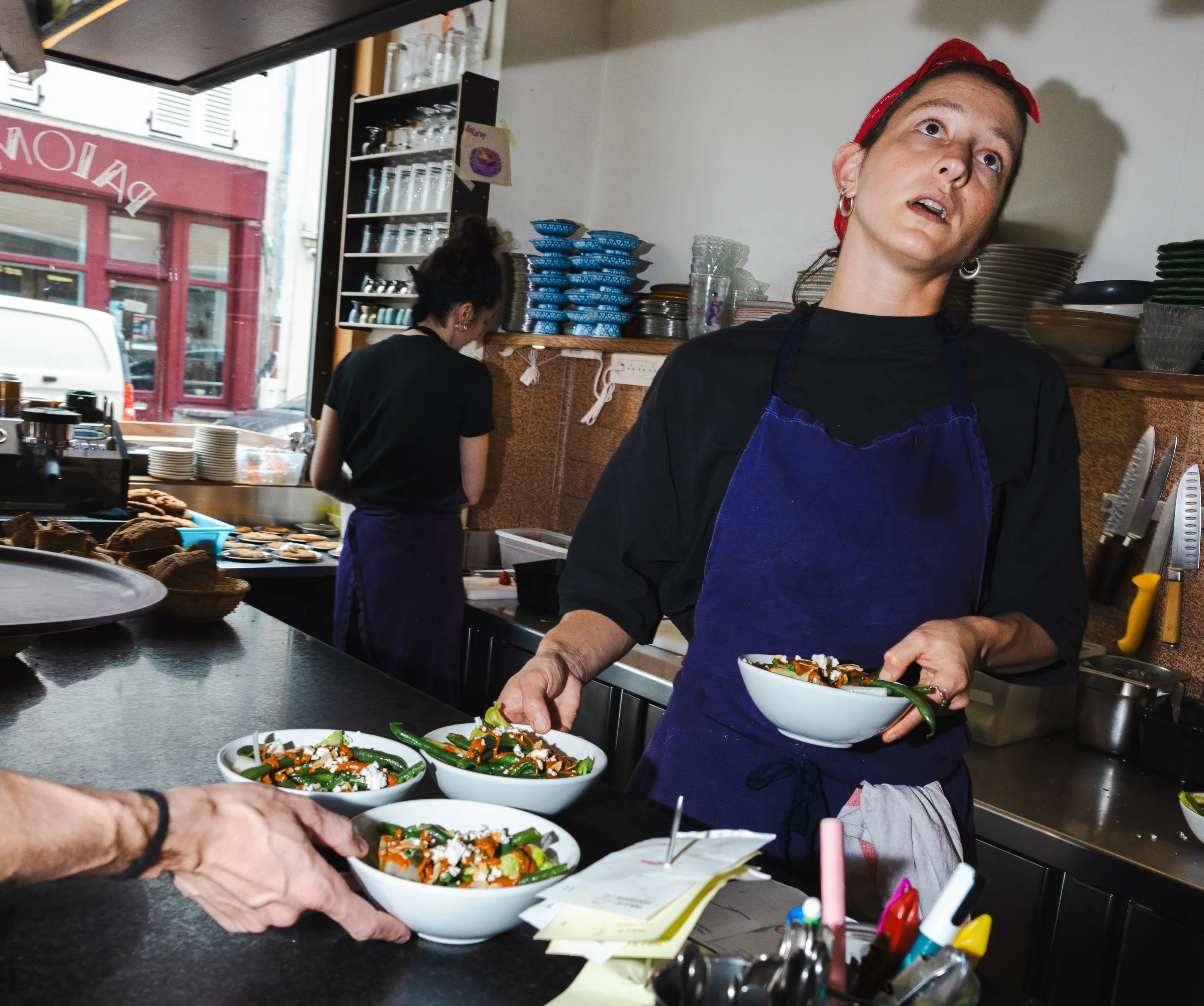 Service du midi chez Paloma