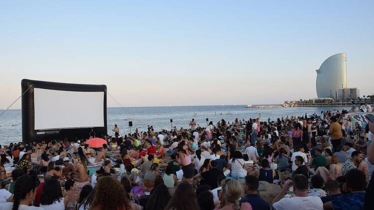 Cinema Lliure a la Platja