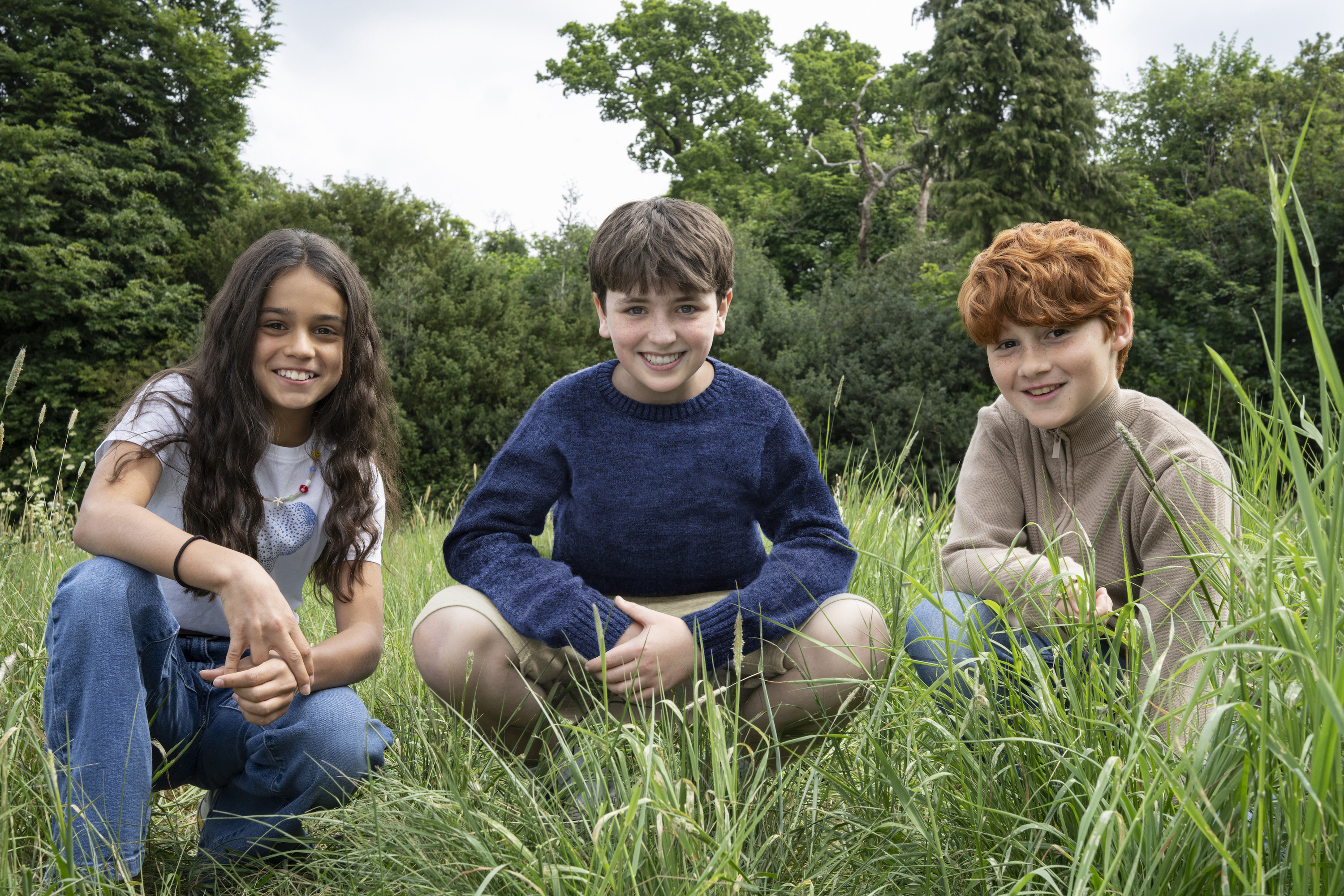 São estes os novos Harry Potter, Hermione Granger e Ron Weasley