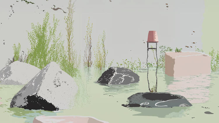 Kerem Ozan Bayraktar, Garden and Pool