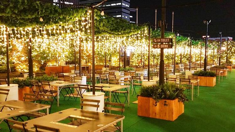Keio Sky Beer Garden