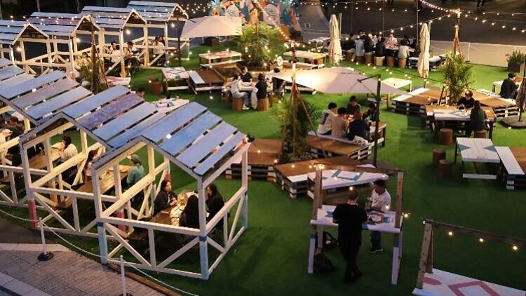 Premium Beer Terrace Hawaiian Grill