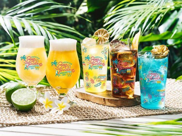 Premium Beer Terrace Hawaiian Grill
