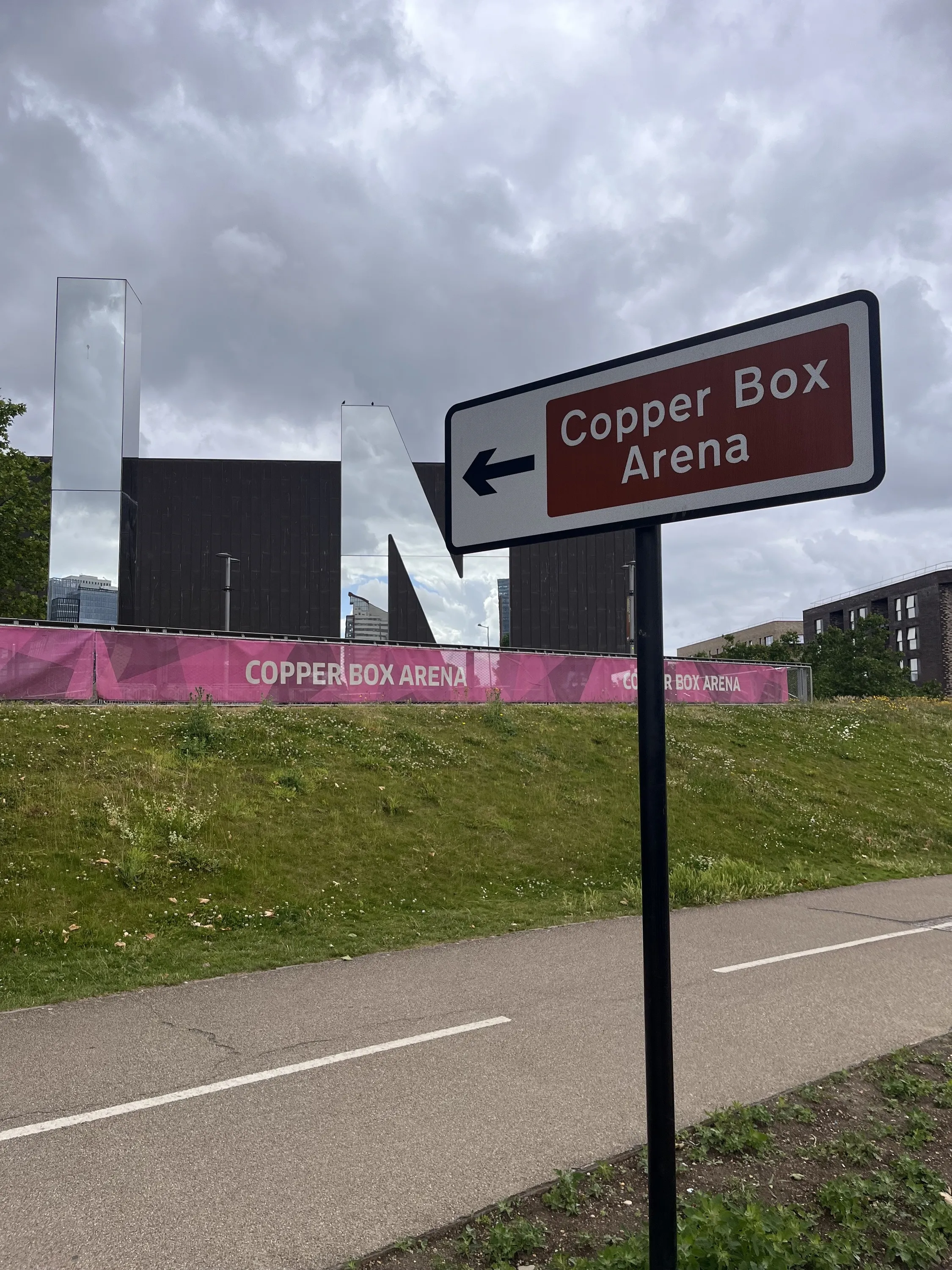 Copper Box Arena in east London