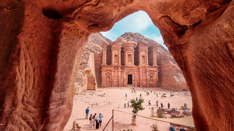 Ad-Dayr in Petra, Jordan Ad-Dayr in Petra, Jordan