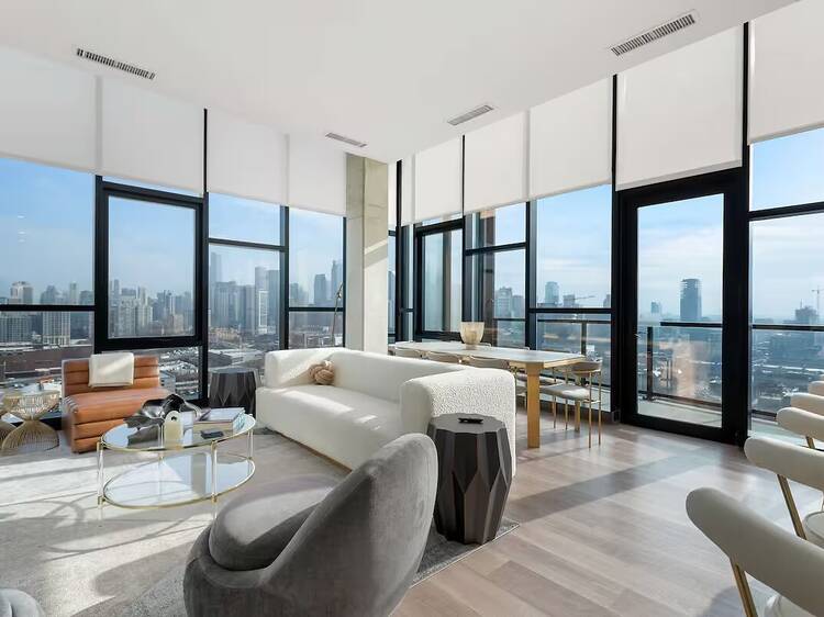 The luxury penthouse in River West