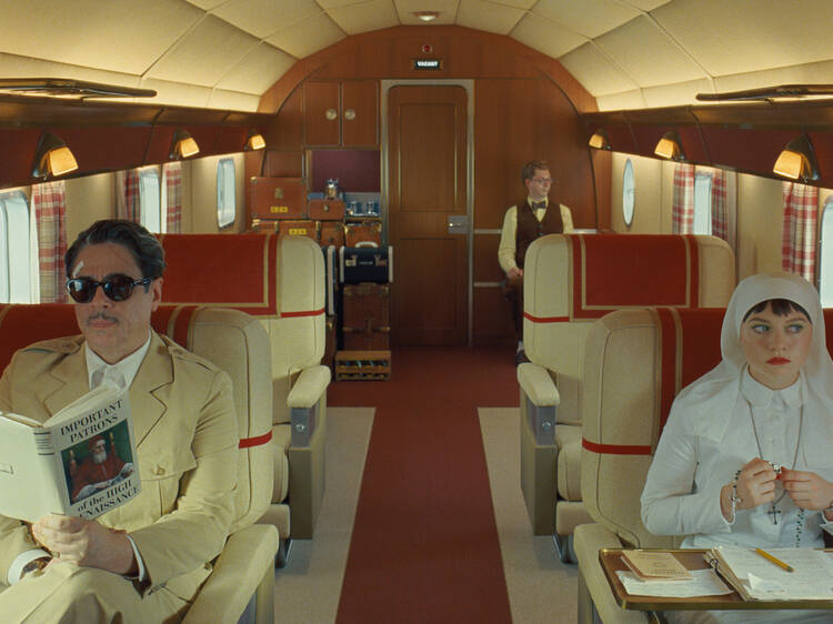 Wes Anderson Willem Dafoe Michael Cera El esquema fenicio Benicio del Toro