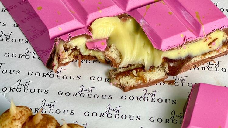 Just Gorgeous Italian Job chocolate bar