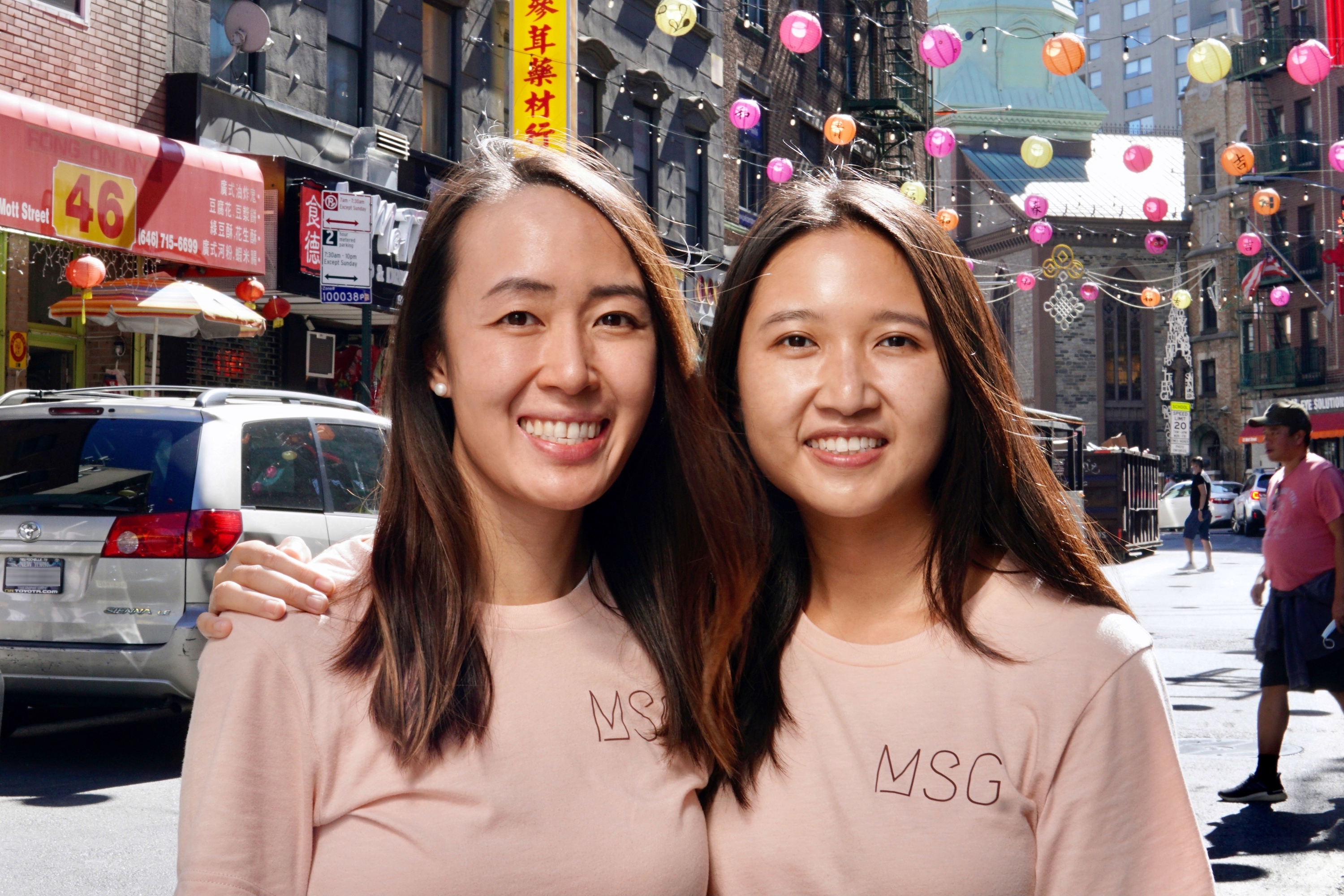 A picture of Anna Huang and Chloe Chan