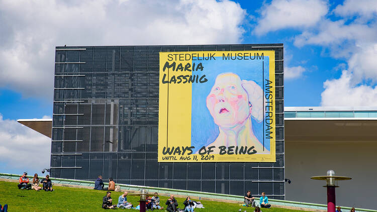 Stedelijk Museum, a museum for modern art and contemporary art in Amsterdam, Netherlands