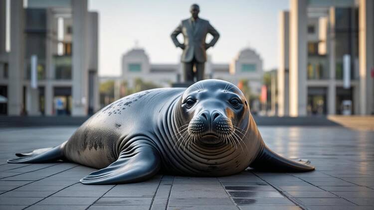 Elephant seal in Johannesburg 