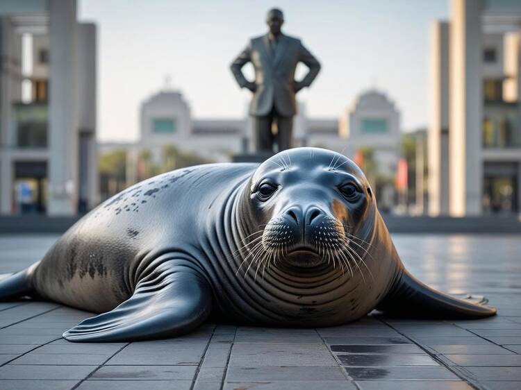 What if an elephant seal visited Joburg?