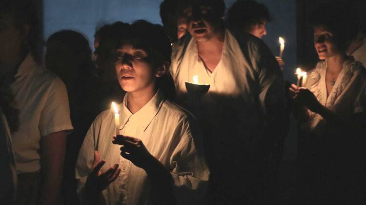 Bonfire of Saint Peter and Saint Paul in Parque Avellaneda