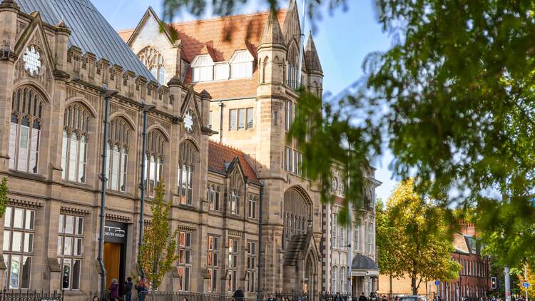 Exterior of Manchester Museum
