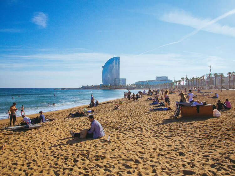 Sant Sebastià Beach Sant Sebastià Beach