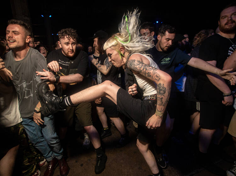 ‘The point of moshing is self-expression’:London's summer of  hardcore punk