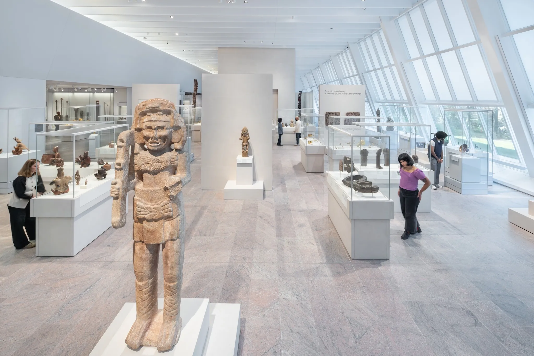 Inside the Arts of the Ancient Americas galleries.