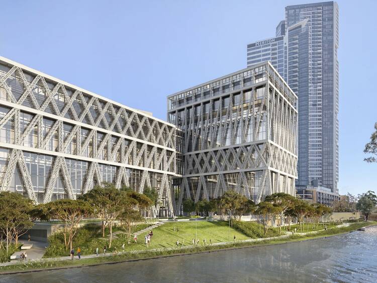 The biggest museum in NSW history is being built in Sydney, and it's on track to open next year