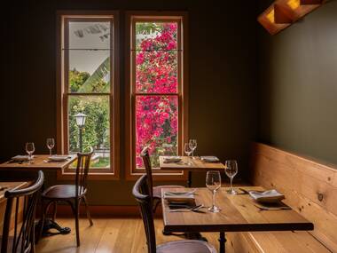 This Chinatown-adjacent bistro serves California cuisine out of a beautifully restored Victorian bungalow This Chinatown-adjacent bistro serves California cuisine out of a beautifully restored Victorian bungalow