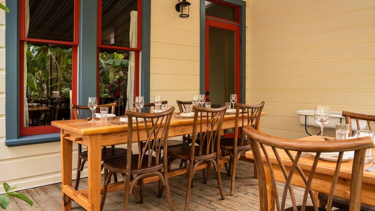 Patio at Baby Bistro