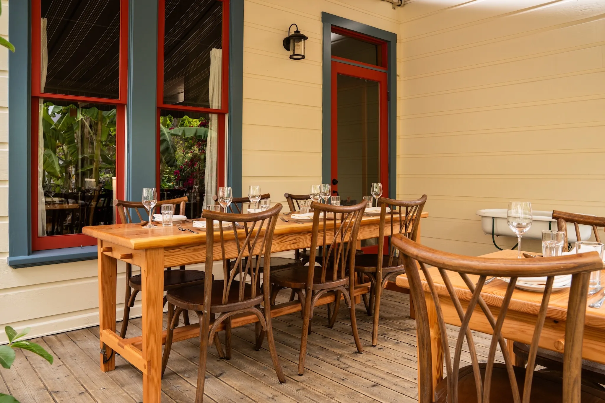 Patio at Baby Bistro