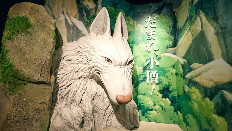 ジブリの立体造型物展