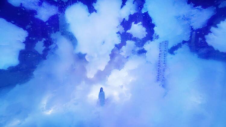 teamLab Biovortex Kyoto – Massless Amorphous Sculpture