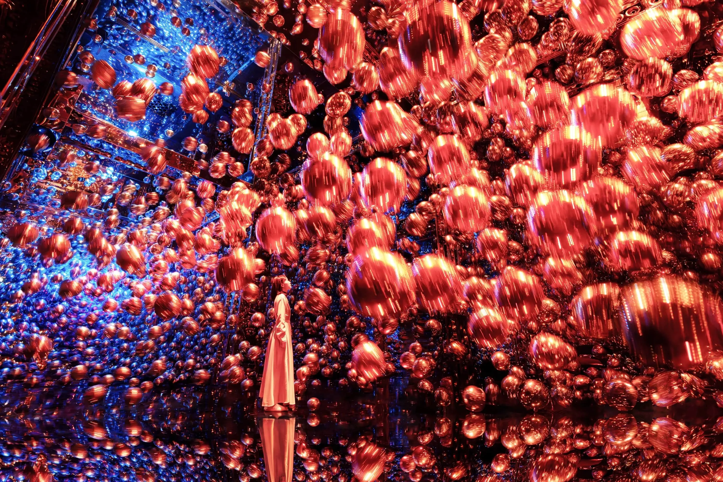 teamLab Biovortex Kyoto – Morphing Continuum