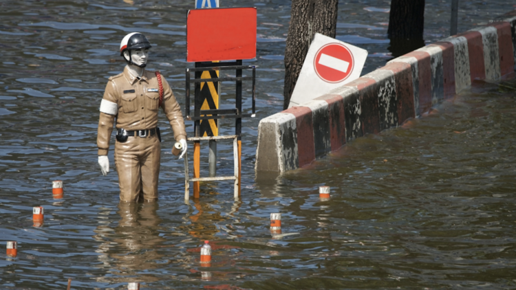 Bangkok on flood 