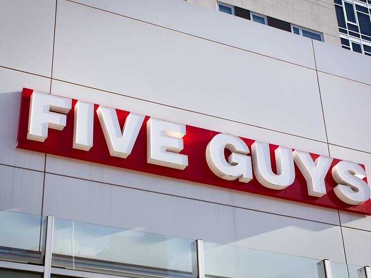 Europe’s first airport Five Guys is landing at London Heathrow Airport