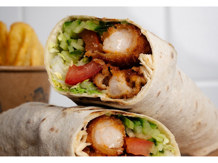 Shawarma cheia de sabor (e propósito) Shawarma cheia de sabor (e propósito)
