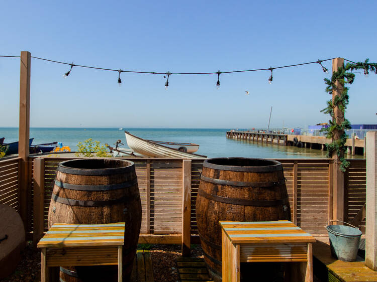 Sweat it out at Sea Scrub Sauna