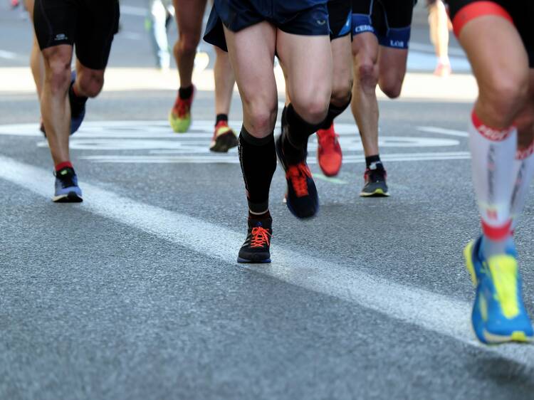 running