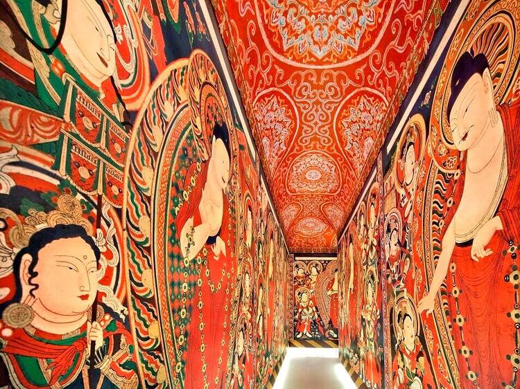 躍動する仏教アートに魅せられる。