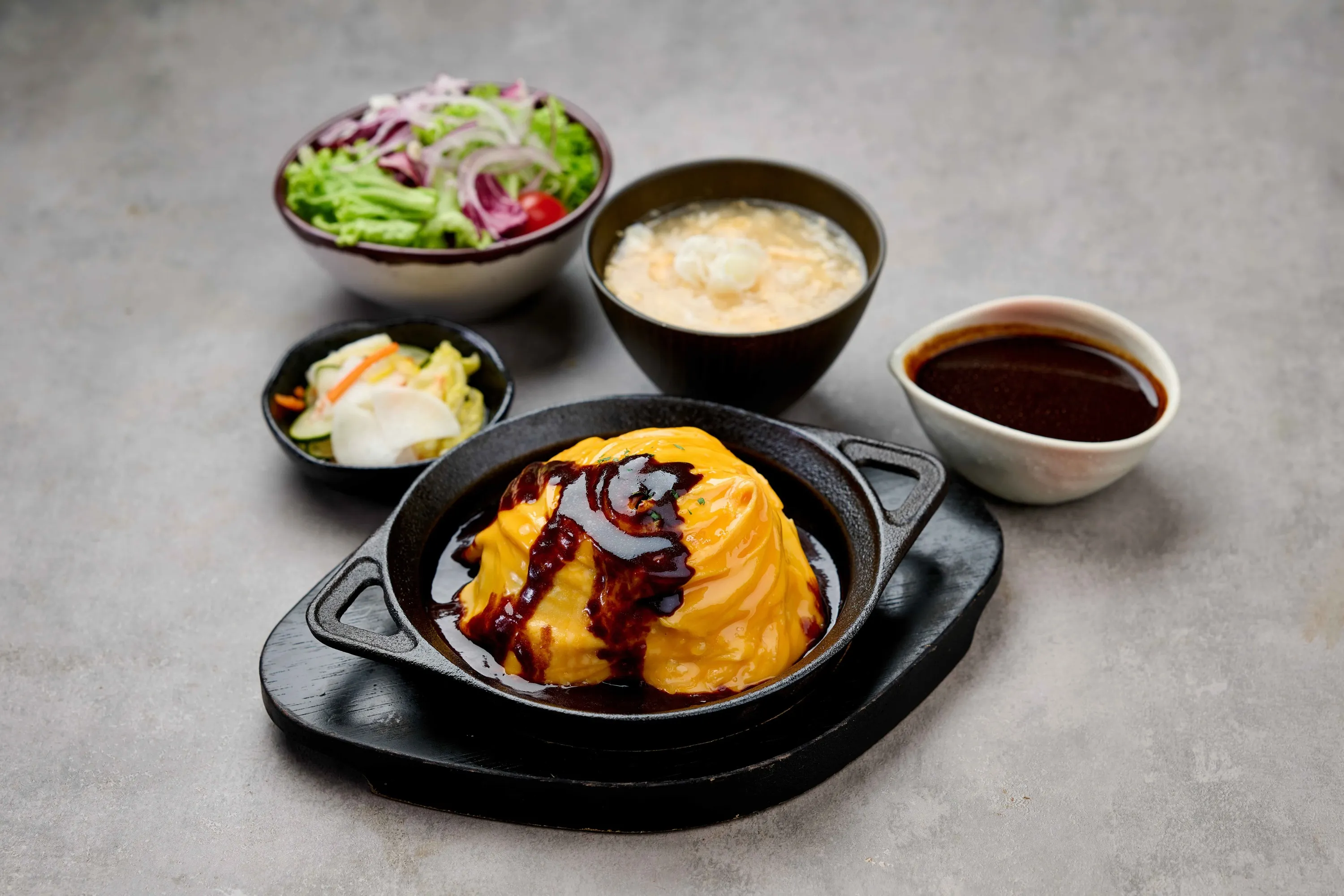 Kichi Kichi X Tsukimi Hamburg — Kichi Kichi Omurice
