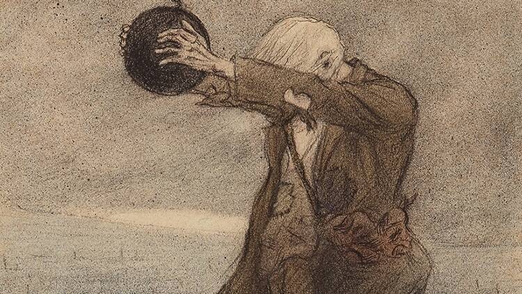 Francesc d’A. Galí. 'L’anarquista', 1898 I L’anarquista, 1898 Col·lecció Segimon Rovira © Museu Nacional d'Art de Catalunya- Guillem Fernández-Huerta
