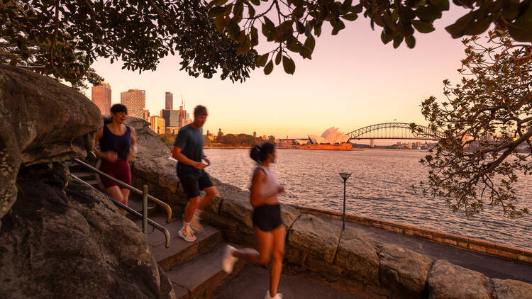 Sydney running route