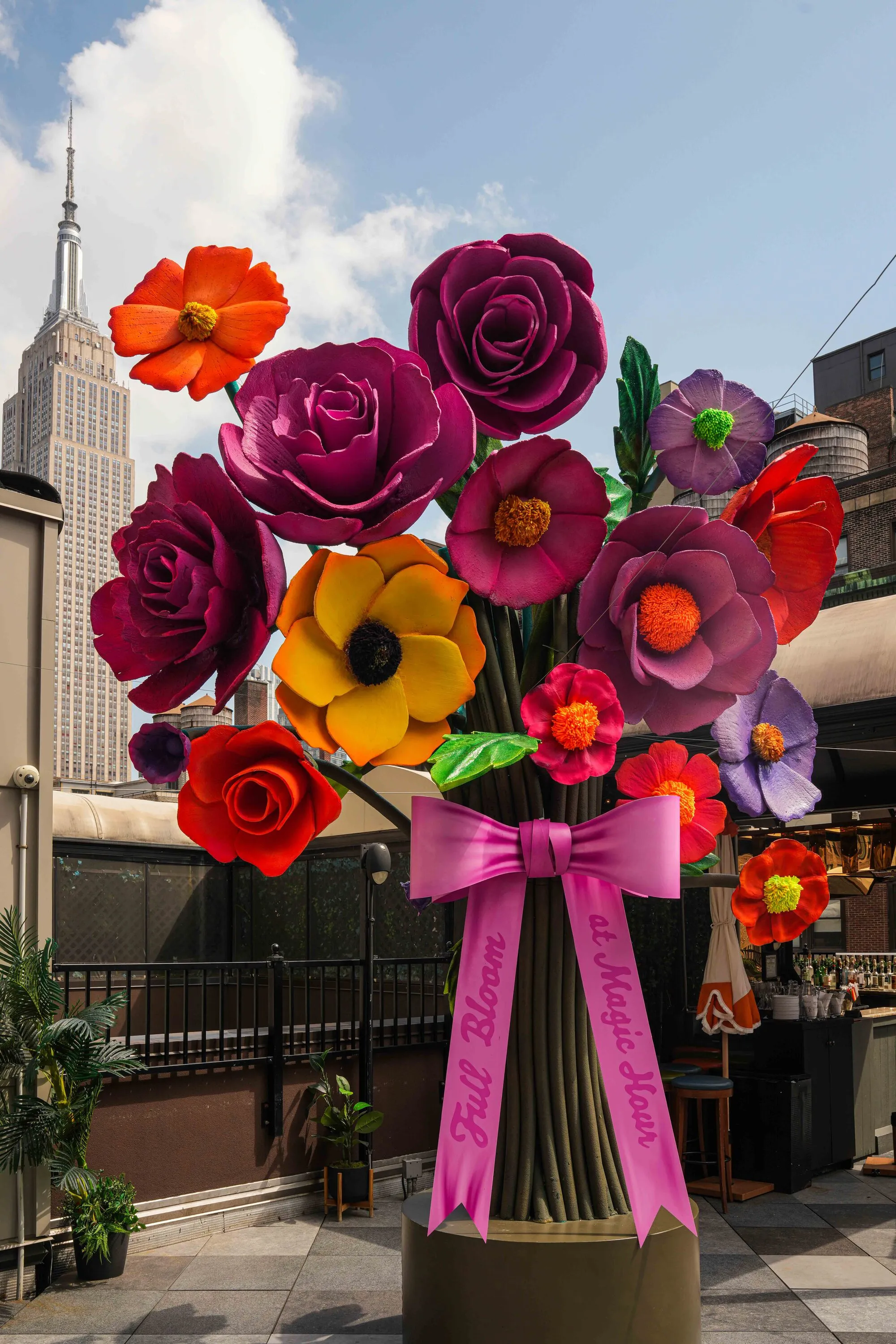 Full Bloom at Magic Hour Rooftop