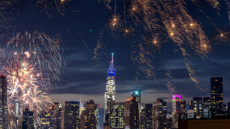 Fourth of July fireworks, SUMMIT One Vanderbilt