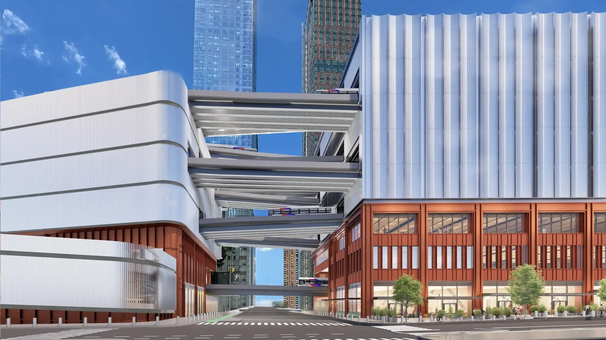 Renderings of the new Port Authority bus terminal