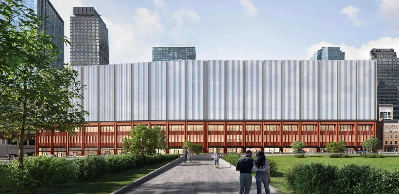 Renderings of the new Port Authority bus terminal
