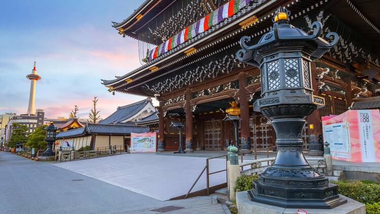 Higashi Honganji temple in Kyoto