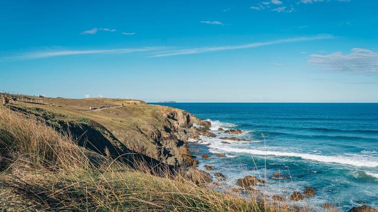 Go for a dip at Emerald Beach