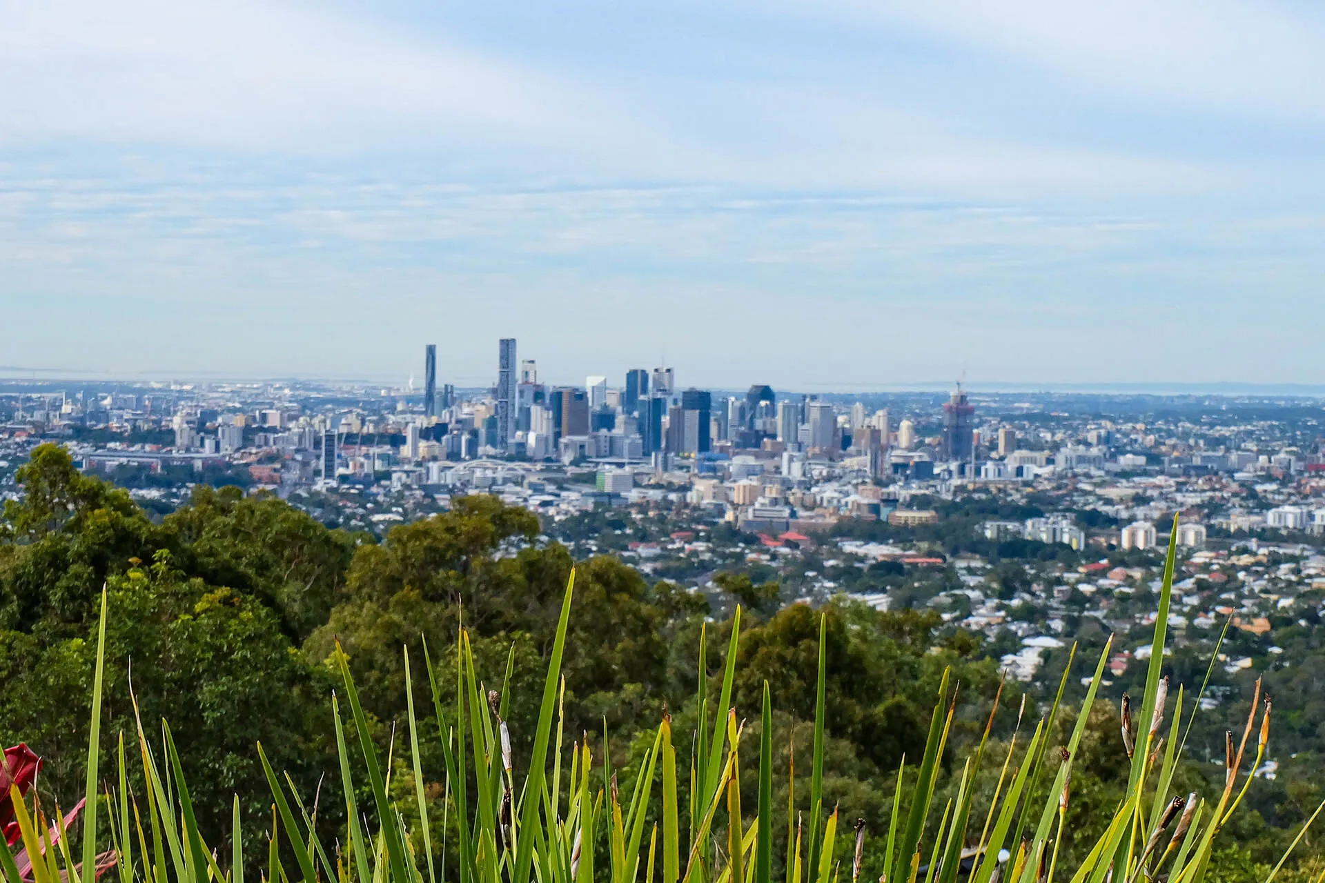 View of Brisbane skyline