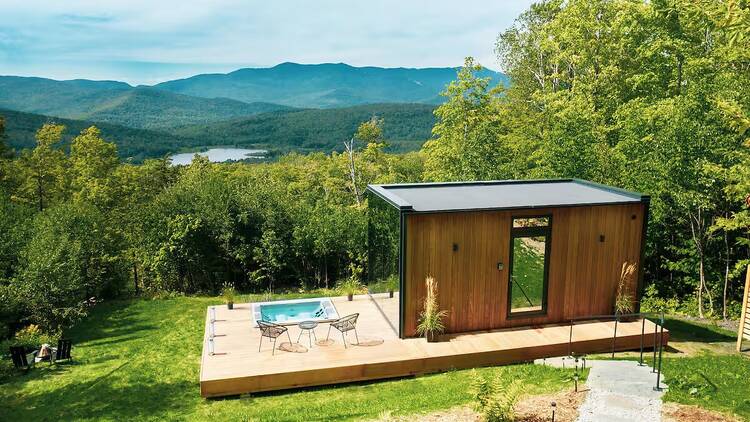 The tiny mountain home in New York
